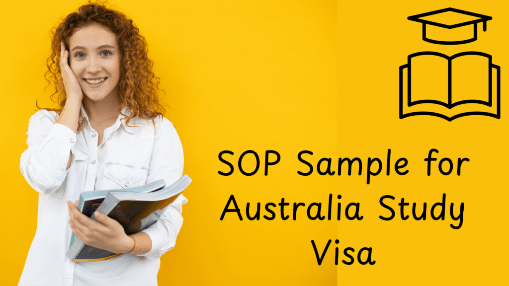 SOP Sample for Australia Study Visa