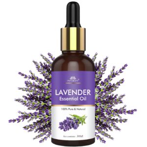 INTIMIFY Lavender Essential Oil for Hair Growth Skin Care Face Aromatherapy For Men Women